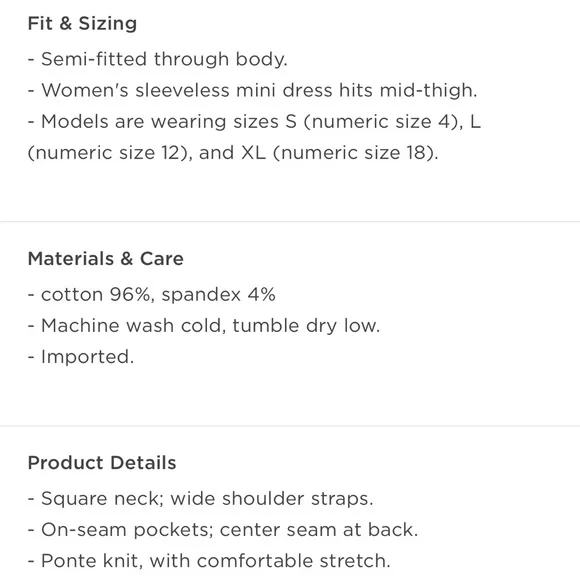 Sleeveless Ponte Knit Dress - Picture 5 of 5